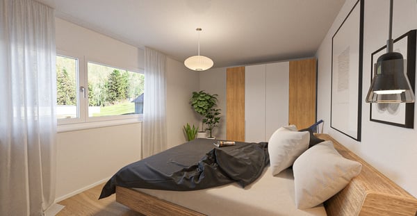 Lebensqualität auf einen Blick: Neubauwohnung mit Weitsicht ins Grüne 6
