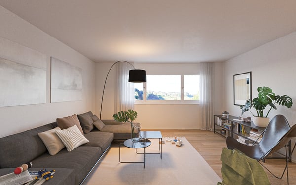 Lebensqualität auf einen Blick: Neubauwohnung mit Weitsicht ins Grüne 4