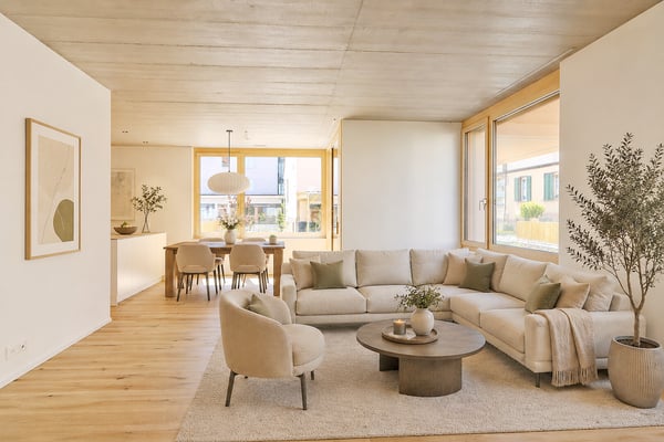 170 m² Gartenwohnung mit separatem Homeoffice / Atelierraum 1