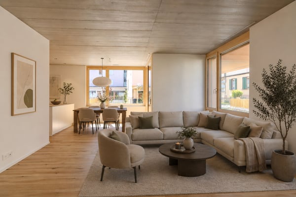 170 m² Gartenwohnung mit separatem Homeoffice / Atelierraum