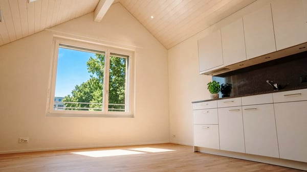 Helles 1.5-Zimmer-Dachstudio in Dübendorf mieten 1