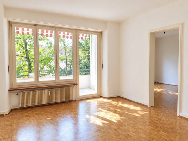 Zentrale Wohnung mit zwei Balkonen 2