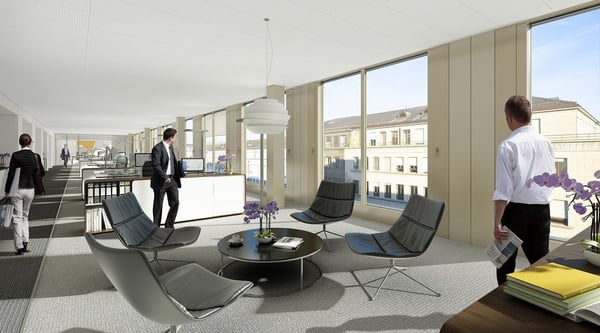 Büroraum im Erdgeschoss mit ca. 69.5m2 4