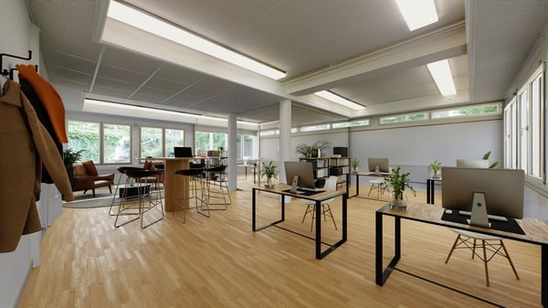 Zentrale Büroräumlichkeiten im Erdgeschoss in Solothurn 2