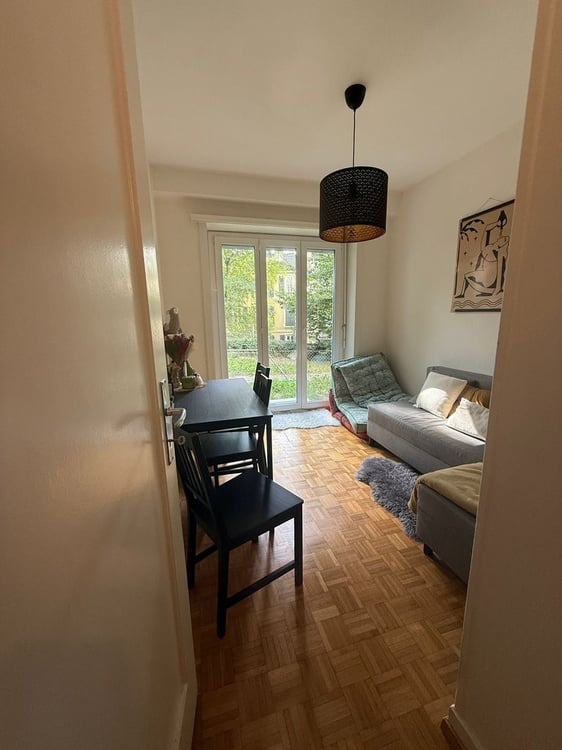 1 pièces au rez avec jardin 5