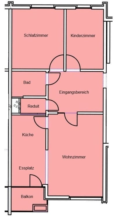 Dachwohnung mit Blick ins Grüne 10