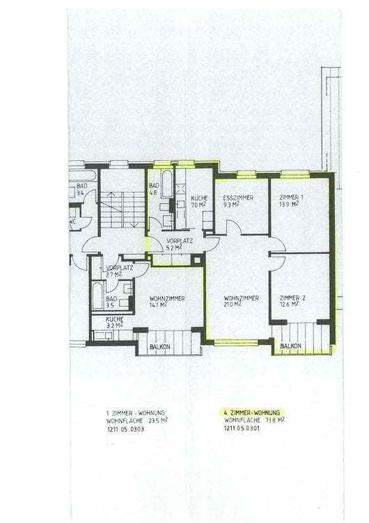 1 Zimmer-Wohnung im Neudorf 11