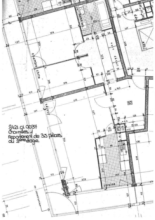 Charmilles - appartement en attique avec balcon et magnifique vue 9