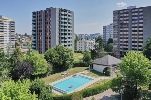 Appartement 1.5 pièces au 12ème étage à louer ! 1