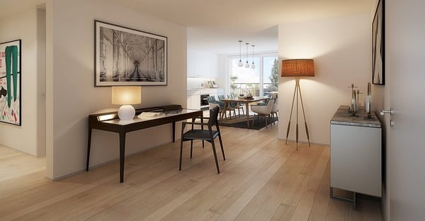 Charmante 1.5-Zimmer-Erdgeschosswohnung in Leimbach 2