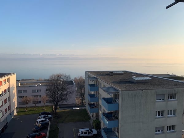Lumineux appartement de 1 pièces avec balcon et vue sur le lac 1