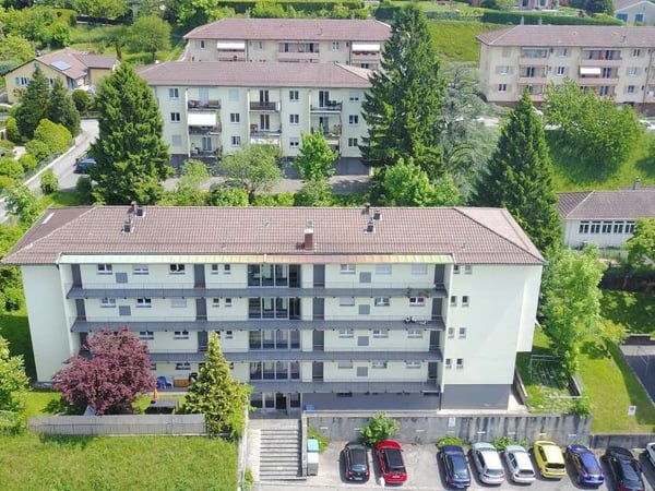 Quartier verdoyant dans les hauts de Vevey 1