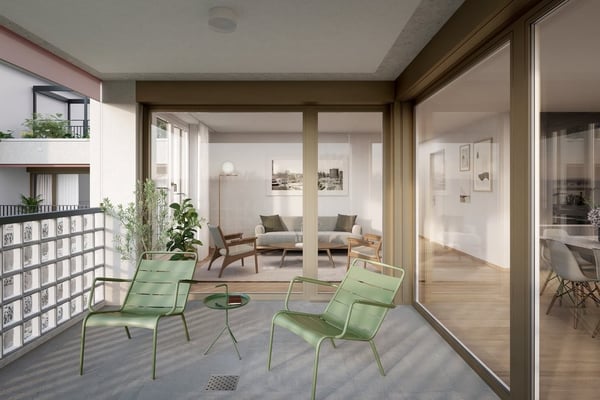 Moderne 1.5 Zimmerwohnung in Zug 1