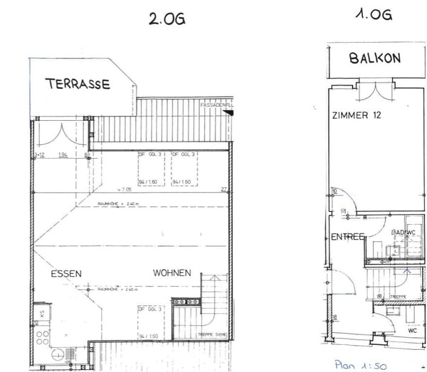 2.5 Zimmer Maisonettwohnung mit Seesicht - befristet bis 30.09.2027 9