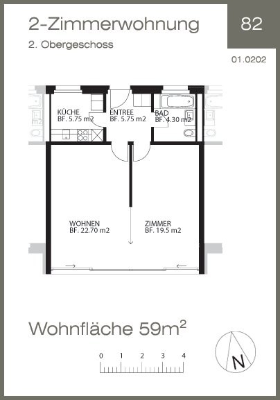 Moderne Wohnung an der Friesenbergstrasse 82, 8055 Zürich 9