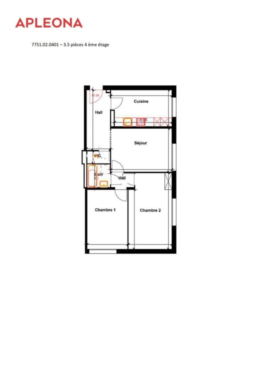 Appartement Totalement rénové et idéalement situé 10