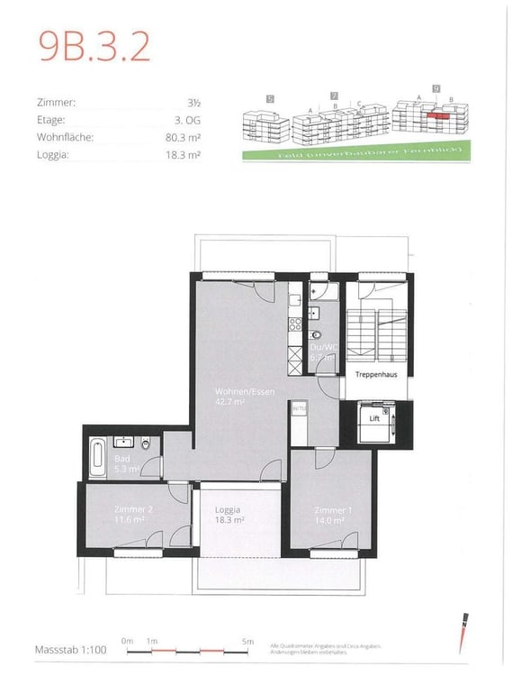 Wunderschöne 3.5 Zimmer in Aarburg 7