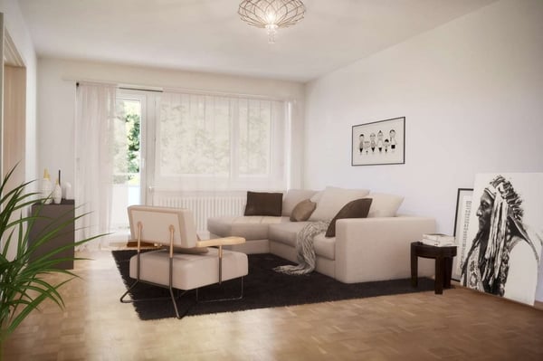Gemütliche Wohnung mit praktischem Grundriss 2