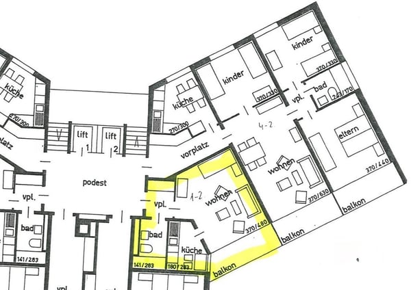 Charmante 1-Zimmerwohnung mit Balkon an zentraler Lage in Solothurn 6