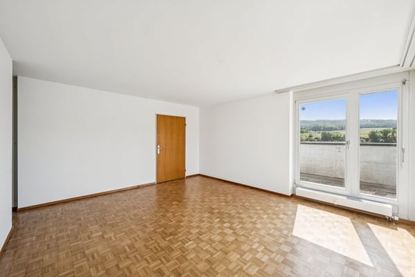über den Dächern von der Stadt Laufen 5