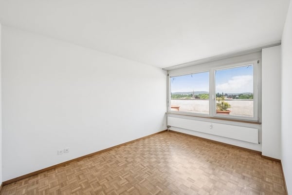 über den Dächern von der Stadt Laufen 7