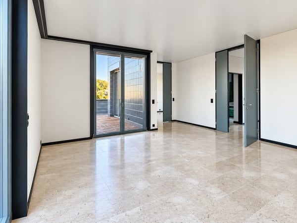 4,5 Zimmer-Neubauwohnung mit grosser Terrasse in Richtung Flughafen! 7