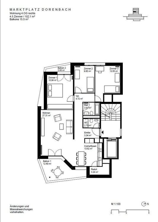Tolle Wohnung am 