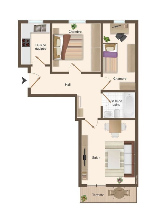 Appartement 3.5 pièces à Jolimont 7