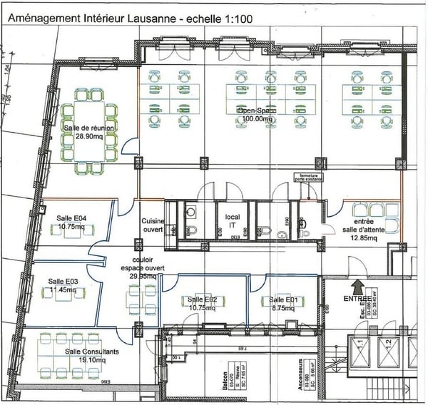 Adresse de prestige dans un bâtiment emblématique 9