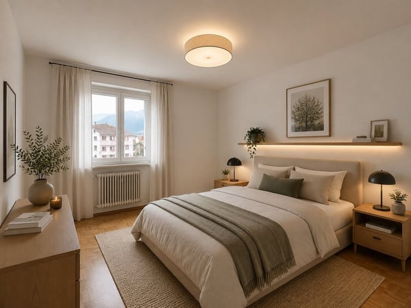 Bel appartement avec vue sur le lac 2