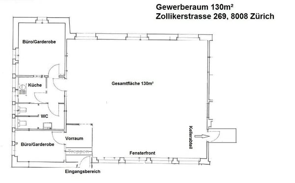 Gewerberaum in Zürich Seefeld - befristet bis 30.09.2027 12