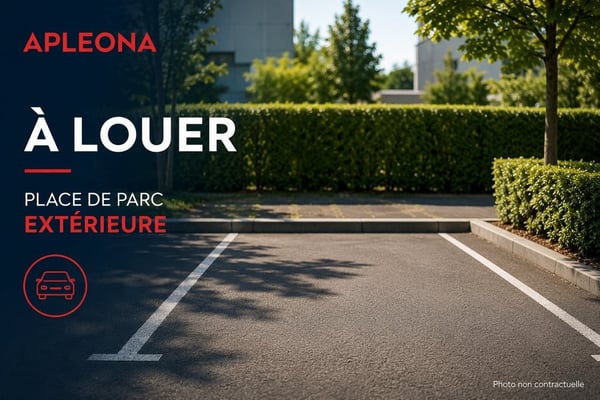 Place de parc extérieure à louer à Crissier ! 12