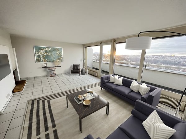 Magnifique appartement en attique proche de toutes les commodités