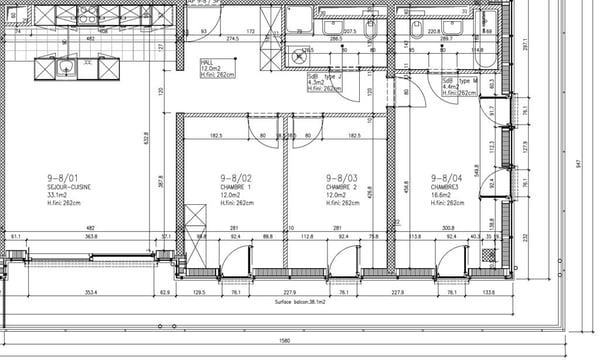 Logement moderne au sein de l'écoquartier des Vergers 12