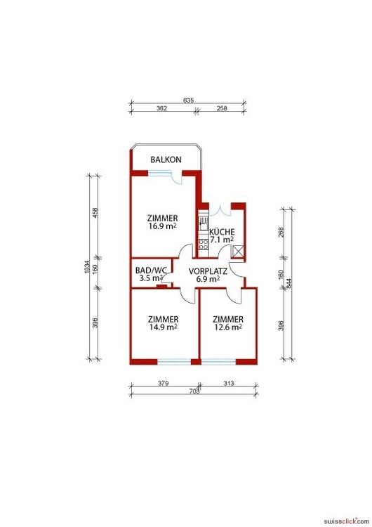 gemütliche ruhige Wohnung 9