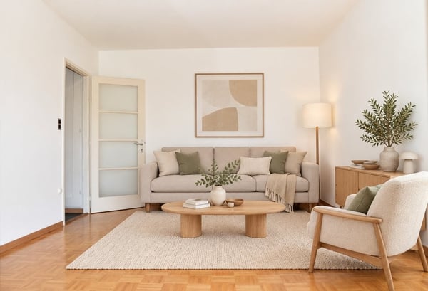 Dans un immeuble rénové, beau 3 pièces proche gare 2