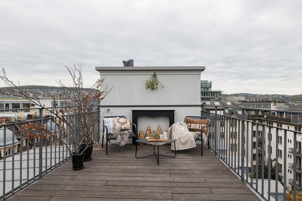 Über den Dächern von Zürich - mit exklusivem Interior Welcome 10