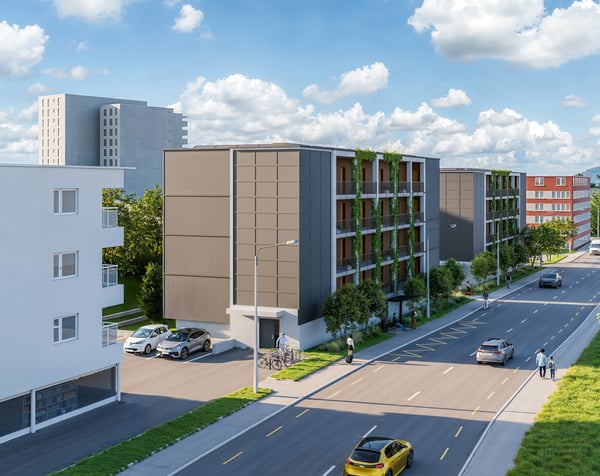 Modernes Wohnen in St. Gallen Exklusive 1- bis 4.5-Zimmerwohnungen 1