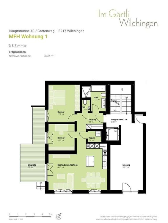 Neubau Mietwohnungen in Wilchingen - Im Gärtli 4