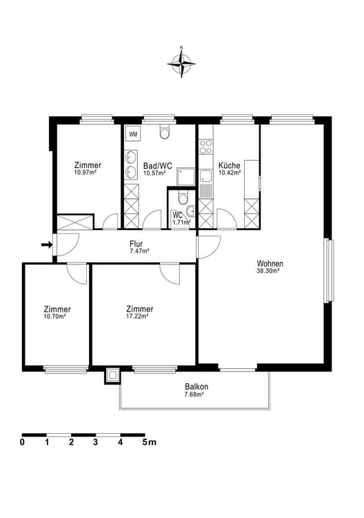 Heimelige 1.5-Zimmer-Eigentumswohnung an ruhiger Wohnlage 12
