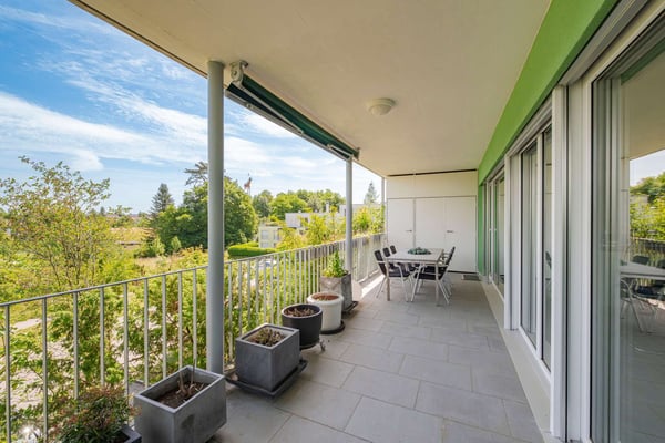 Grosszügige 4.5-Zimmer-Wohnung mit Balkon und Garten im Breitequartier 5