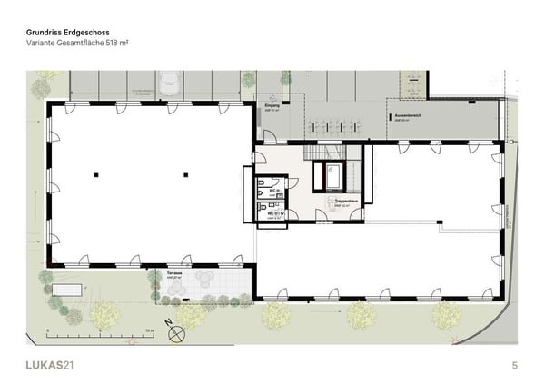 Geschäftsflächen 92m2 bis 518m2 - machen Sie Ihre Unternehmensidentität sichtbar. 4