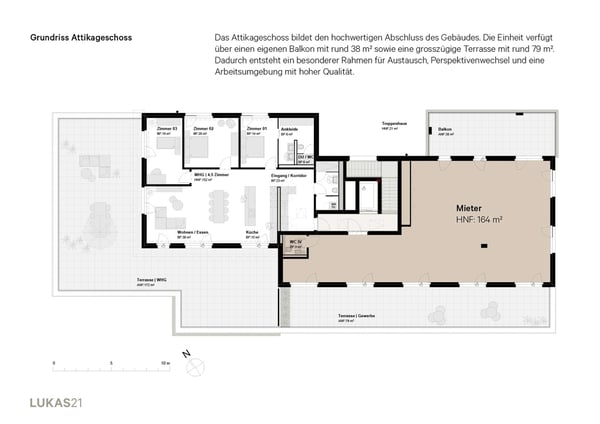 Büroräume 92m2 bis 518m2 - passend zu Ihrem Unternehmen 8
