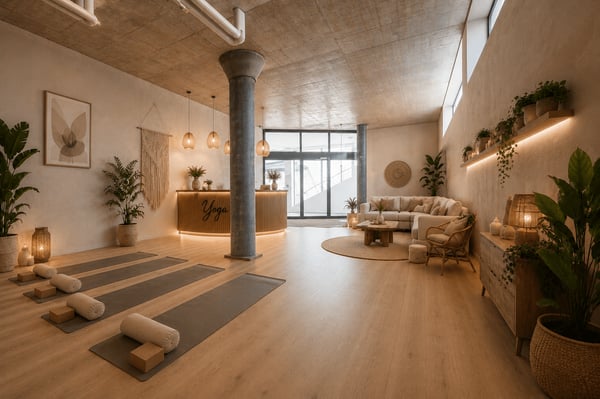 105 m² Bewegungsraum für Yoga, Fitness & Personal Training 2