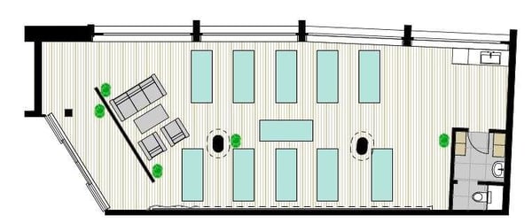 105 m² Bewegungsraum für Yoga, Fitness & Personal Training 3
