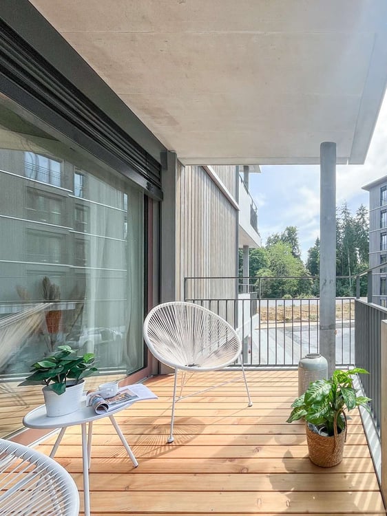 Moderne 1.5-Zimmer-Neubauwohnung in der Überbauung 7 Lerchen in Kloten 9