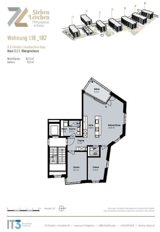 Neubauwohnung in der Überbauung 7 Lerchen - Ihr modernes Zuhause in Kloten 11