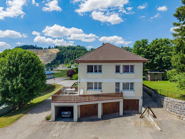 Généreuse maison familiale, 2 appartements pouvant être réunis et 5 garages 2
