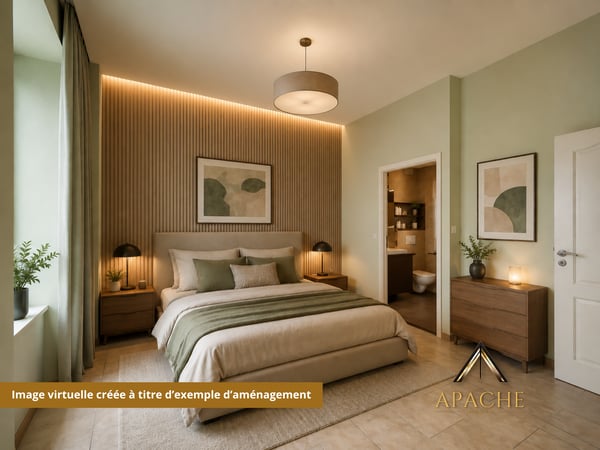 Magnifique 4.5 pièces avec grand balcon et place de parc intérieure 7