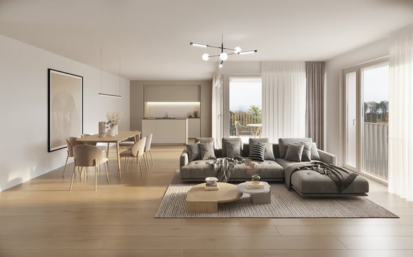 3.5-Zimmer-Garten-Wohnung in Bäretswil – Modern, Nachhaltig und Hochwertig 3